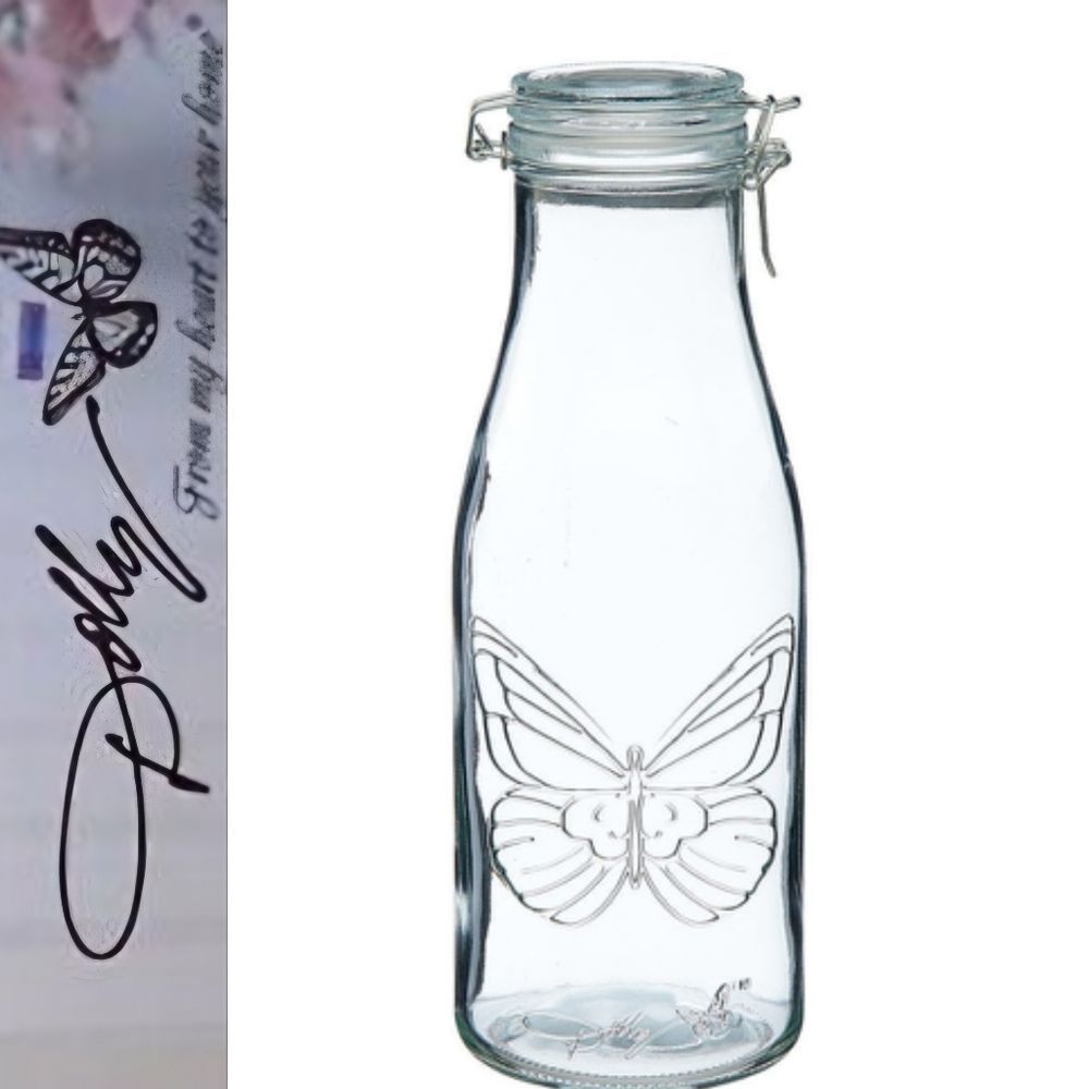 Dolly Parton Spring Butterfly Clamp Jar